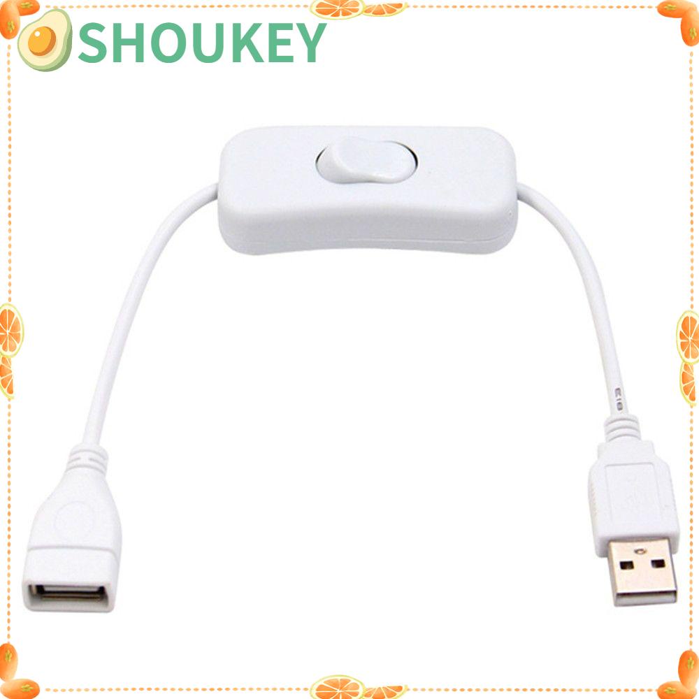 Dây cáp mở rộng đa năng có công tắc USB 28cm