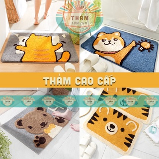 [CAO CÂP] THẢM nhà tắm THẢM lau chân nhà tắm phòng khách hình thú cưng chống trơn trượt - TLCMT 1