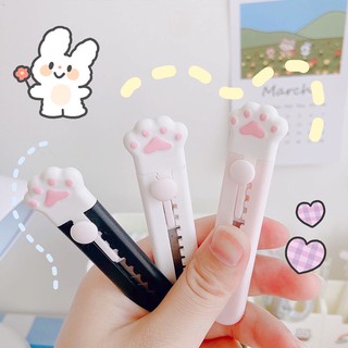 Dao Rọc Giấy Hoạ Tiết Chân Mèo