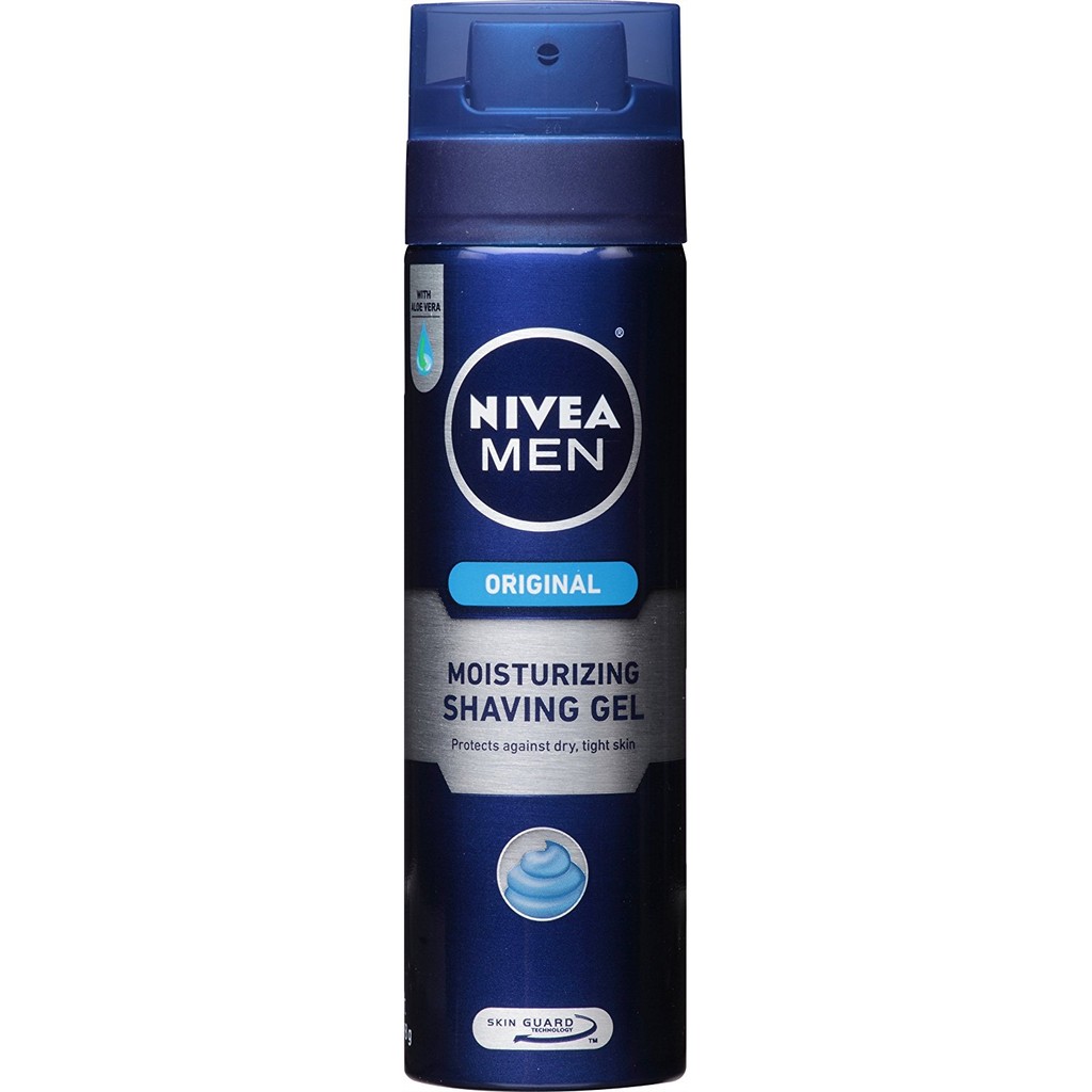 Gel cạo râu dưỡng ẩm da NIVEA Men Maximum Hydration Moisturizing Shaving Gel 198g (Mỹ)