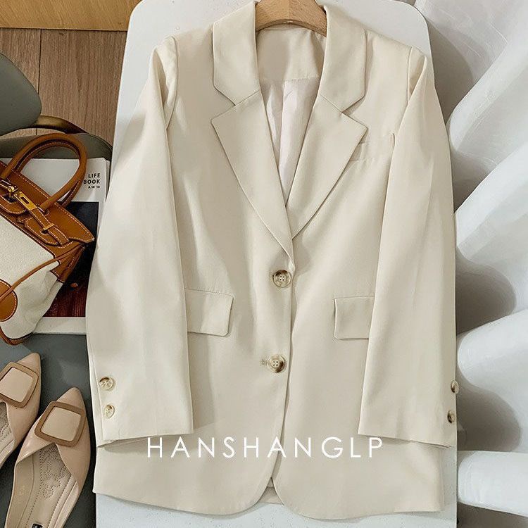 Áo Khoác Vest Hai Nút Thời Trang Thanh Lịch Cá Tính Cho Nữ Kiểu Hàn Quốc