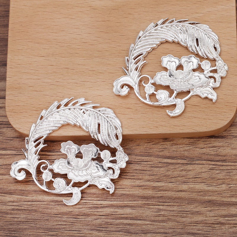 Lông Phượng Vân Mây - Phụ Kiện Làm Trang Sức Cổ Trang, Handmade
