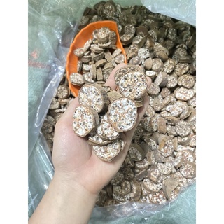 Chuối hột rừng khô thái miếng (1kg)