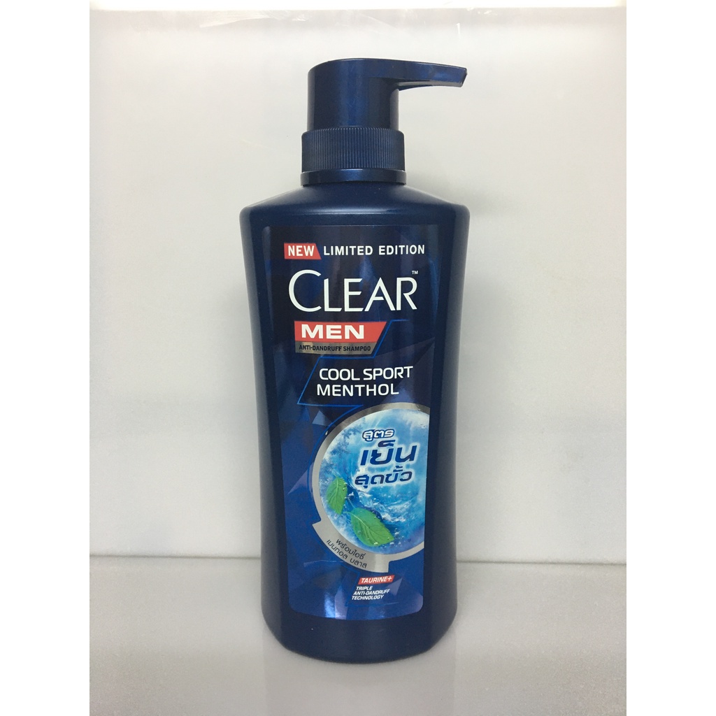 Combo 2 Chai Dầu Gội Clear Bạc Hà 480ml Clear Men 450ml