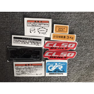Tem thông số cl50..cl70..cánh chim honda