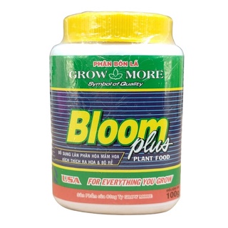 Phân bón lá NPK cao cấp Growmore 10-55-10 lọ 100g tốt cho mọi cây trồng