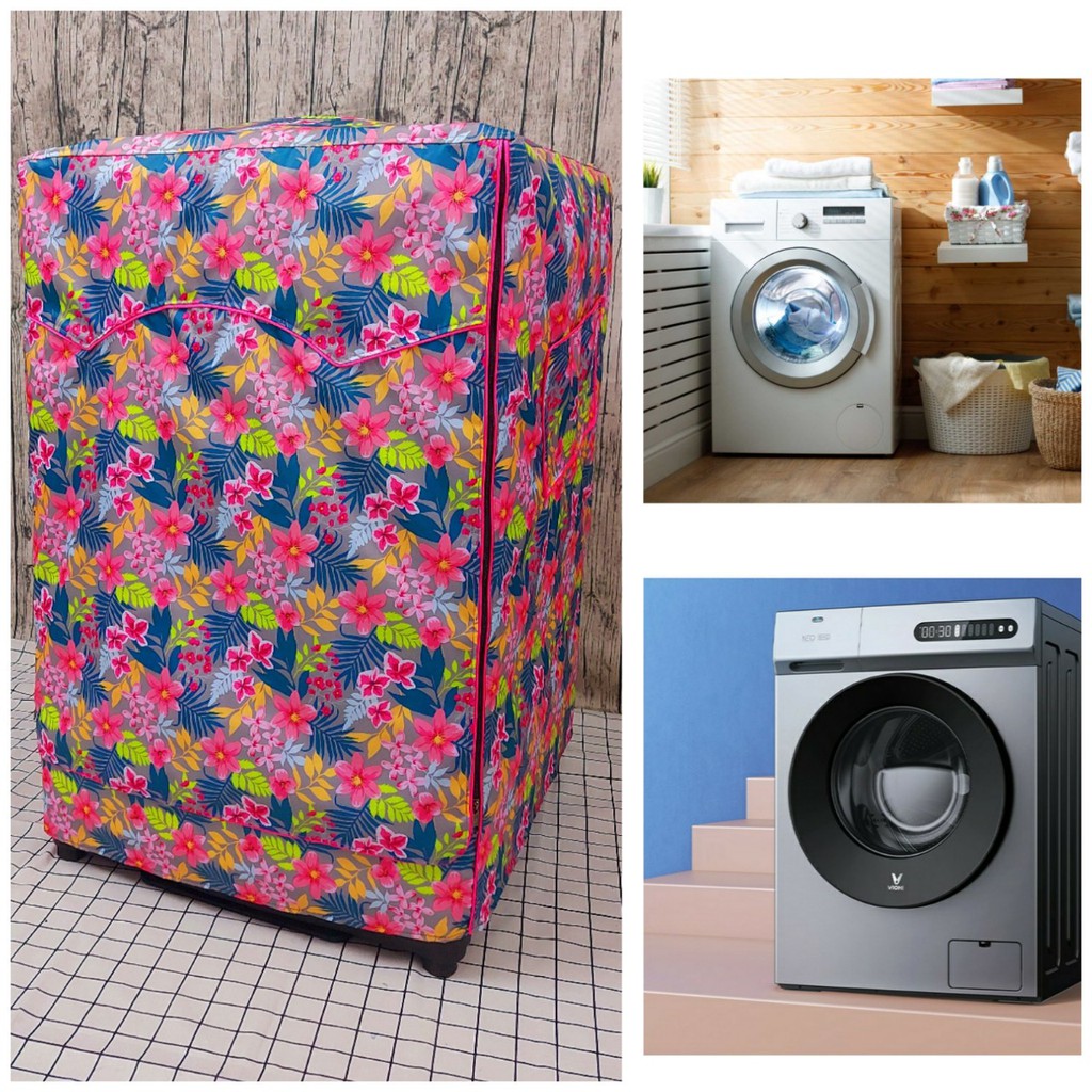Áo trùm máy giặt , che máy giặt Cửa trước cho LG Inverter 8.5 kg FV1408S4W (Cao 85 cm - Ngang 60 cm - Sâu 59 cm)