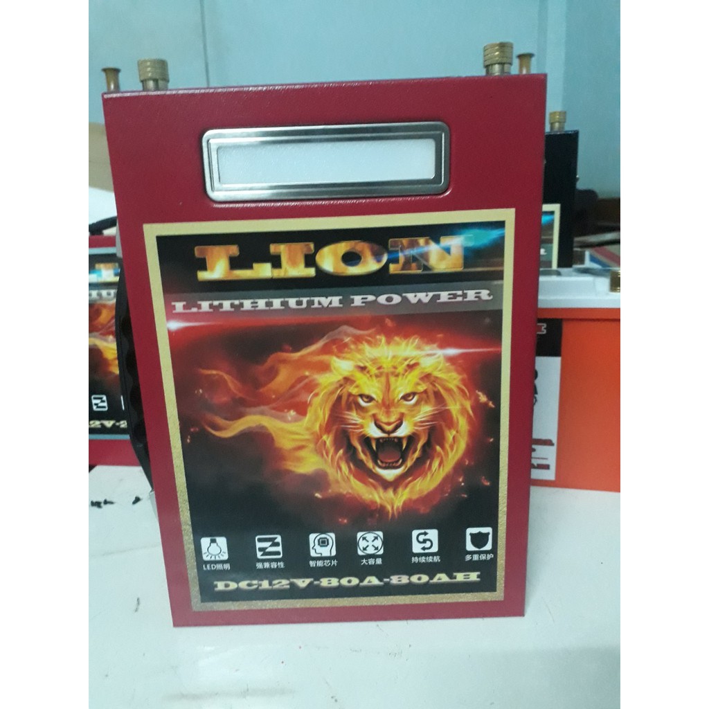 Pin Lithium 12V 80Ah Li-ion - Pin Lithium 12V 80Ah