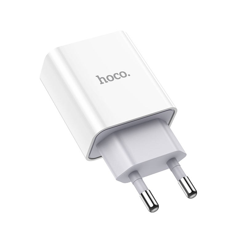 Củ Cốc Sạc Hoco C81A Cổng USB Dành cho điện thoại iPhone iP Huawei Samsung Oppo Realme chống cháy nổ xịn rẻ