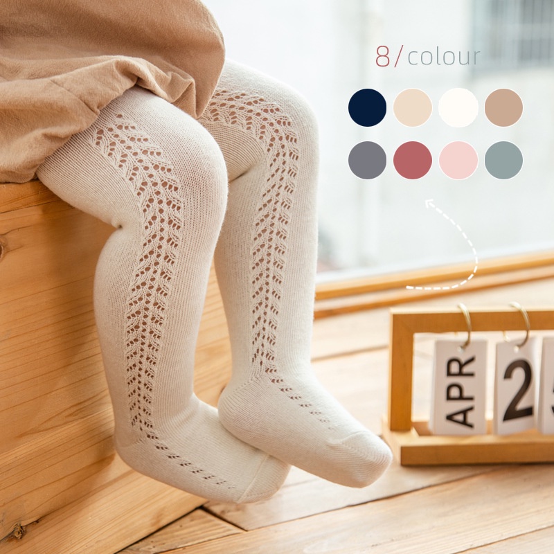 Quần Tất Lưới Mỏng Phong Cách Tây Ban Nha Cho Bé Gái
