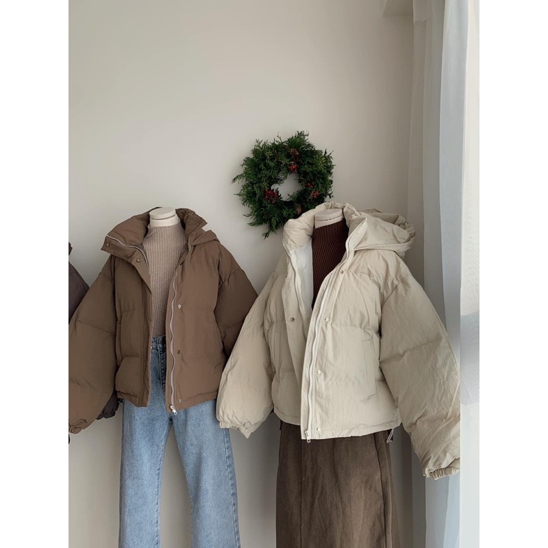 935 ÁO PHAO CÓ MŨ DÁNG NGẮN | BigBuy360 - bigbuy360.vn