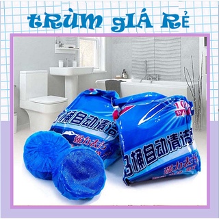 Combo 10 Viên Tẩy , Thả Bồn Cầu Khử Mùi Diệt Khuẩn - Viên Tẩy Bồn Cầu Công Nghệ Hàn Quốc (1 gói 10 viên)