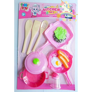 Bộ Đồ Chơi Nấu Ăn - Nhà Bếp : Điểm Tâm Sáng Kitchen Set Cho Bé [Đồ Chơi Nhựa]