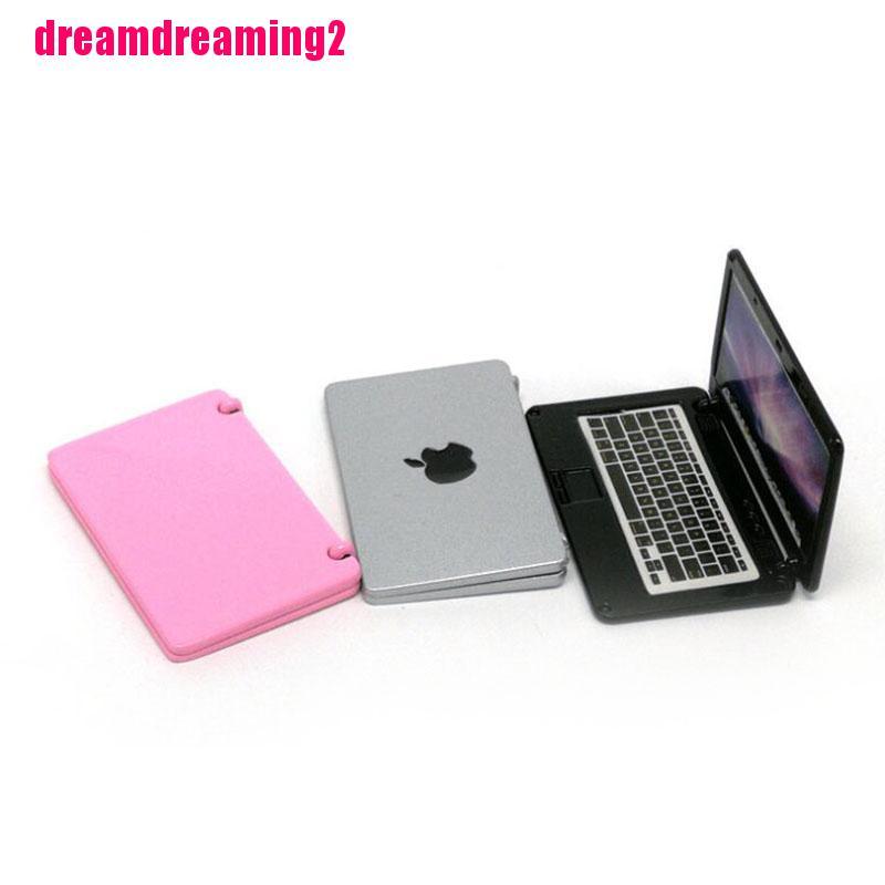 Mô Hình Máy Tính Xách Tay Mini Tỉ Lệ 1: 12 Trang Trí Nhà Búp Bê