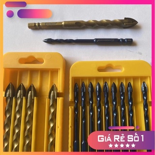 Mũi khoan đa năng 4 cạnh chuôi lục giác 6-8-10-12mm