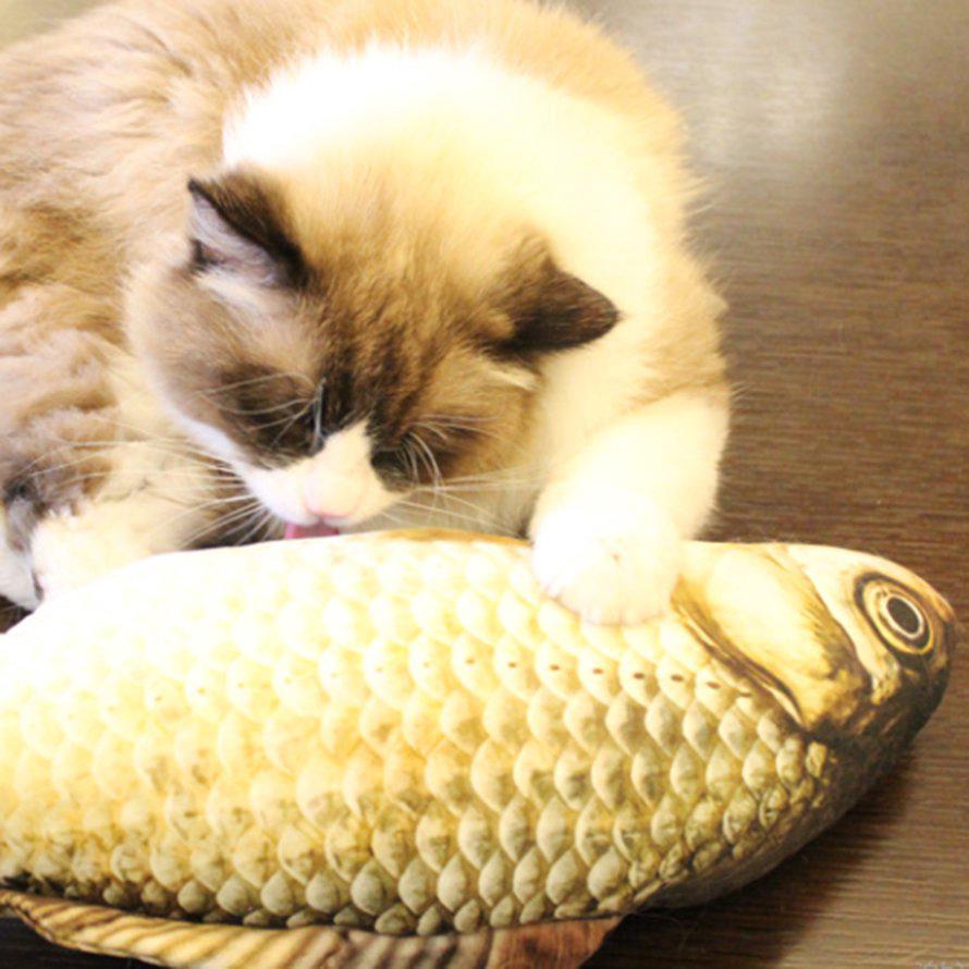 Cá Giả Đồ Chơi Độc Đáo Cho Mèo