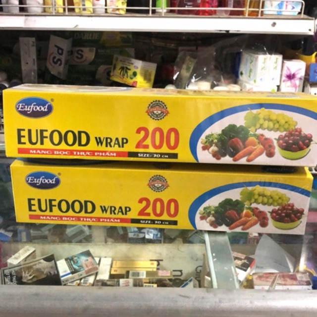 Màng bọc thực phẩm Eufood 200 Size 30cmx100m