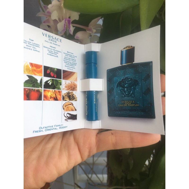 Vial mẫu thử nước hoa nam Versace