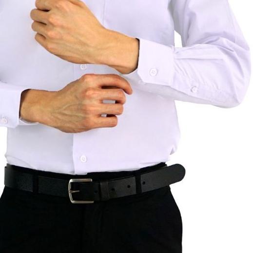 ❖Nhập khẩu❖ Áo Sơ Mi Nam Dài Tay Màu Đen Trơn Thời Trang