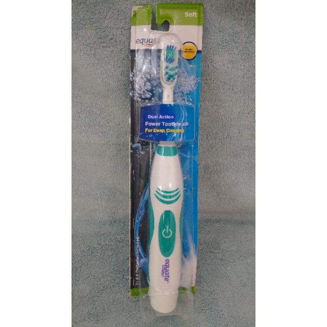 Bàn chải đánh răng pin Equate Dual Action Power Toothbrush Shopee