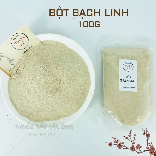 Bột Bạch Linh 100g (Bột Bạch Phục Linh)