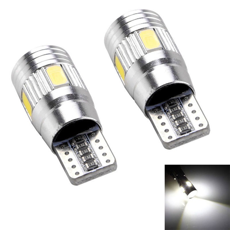 Set 2 đèn LED T10 5630 cho xe ô tô