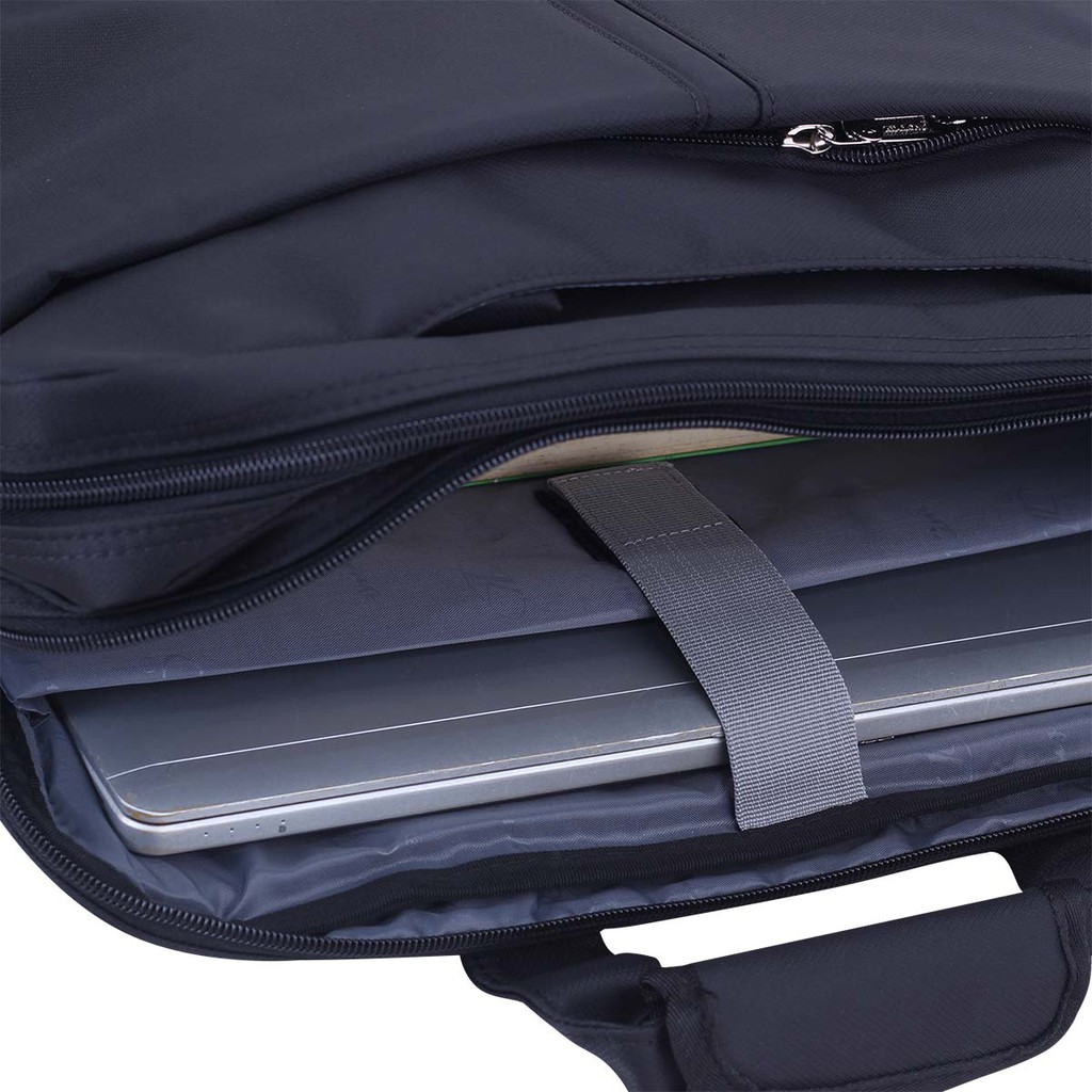 Cặp laptop đa năng, có quai đeo balo, cặp văn phòng có quai đeo chéo Kim Long KL33 màu đỏ | BigBuy360 - bigbuy360.vn