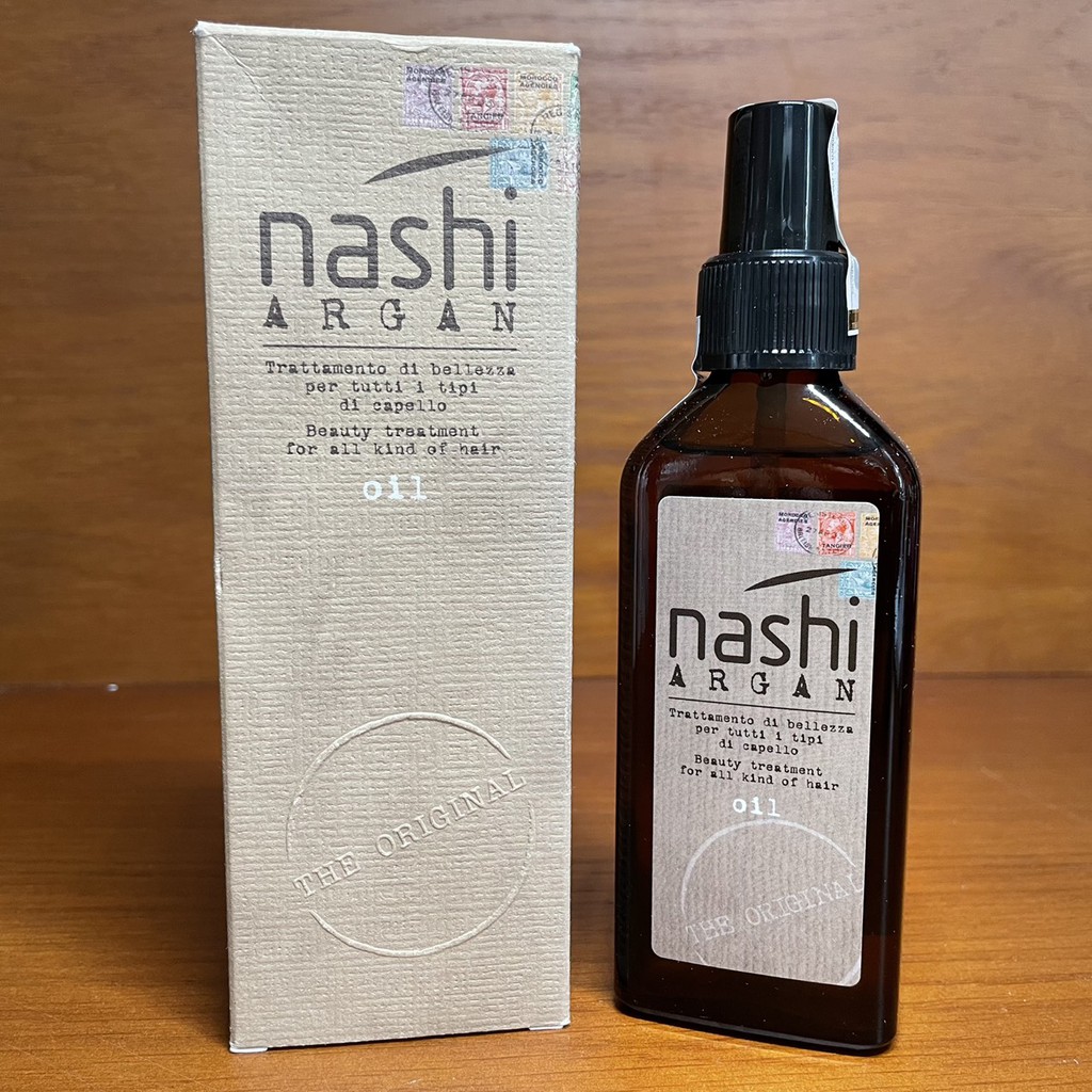 🇮🇹Nashi-Italia🇮🇹 Tinh dầu dưỡng tóc Nashi Argan Oil phục hồi tóc hư tổn 100ml