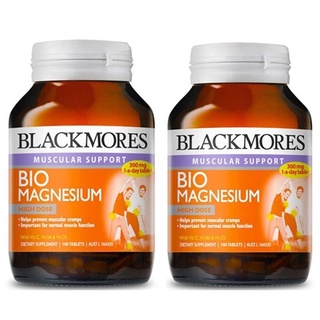 Viên Uống Bổ Sung Magie Hỗ Trợ Cơ Bắp Blackmores BIO Magnesium 100 viên
