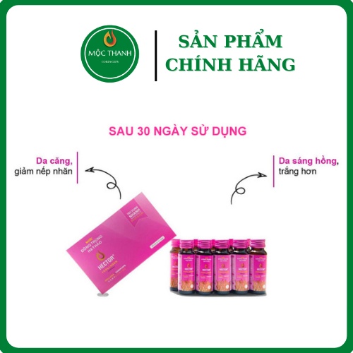 (CHÍNH HÃNG) Hector Collagen Đông trùng hạ thảo x 5 chai