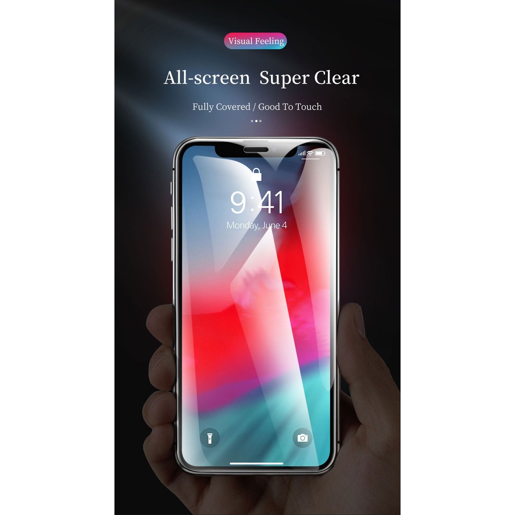 Kính cường lực Full màn 9D các dòng iPhone 11 Pro Max XR X XS Max 7 8 6 6s plus Glass Screen Protector