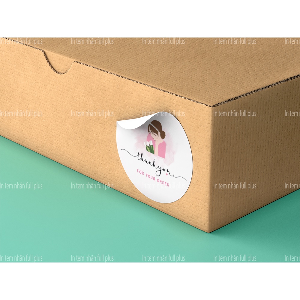 [ MÃ MỚI ] Combo 200 tem Thank You, Tem Cám Ơn, Sticker Cảm Ơn