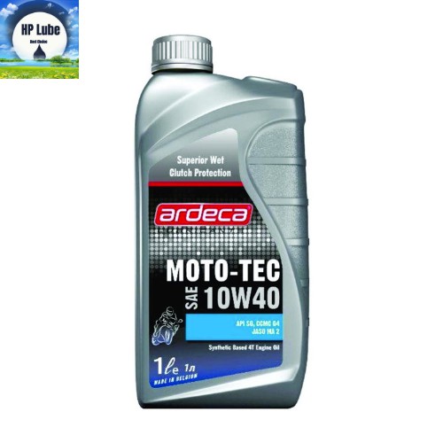 [Tặng Lọc Nhớt] Nhớt Ardeca 10w40 Moto-Tec FS Cho Xe Số, Côn Tay, Mô Tô