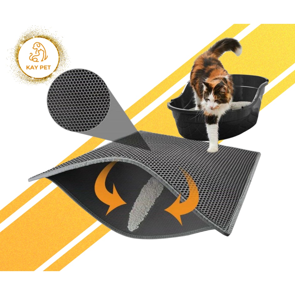 Thảm hứng cát vệ sinh mèo - size 40x60cm