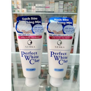 Sữa Rửa Mặt Senka Perfect White Clay