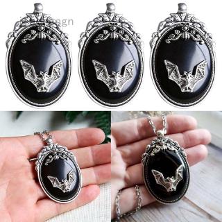 Vòng cổ Dài Mặt Dơi Đen Phong Cách Gothic Thời Trang Cho Nữ
