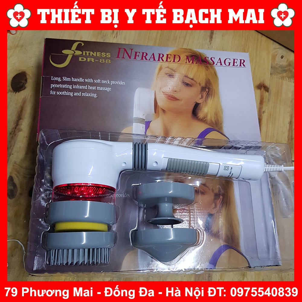 Máy Massage Mặt Rung Hồng Ngoại Fitness DR-88