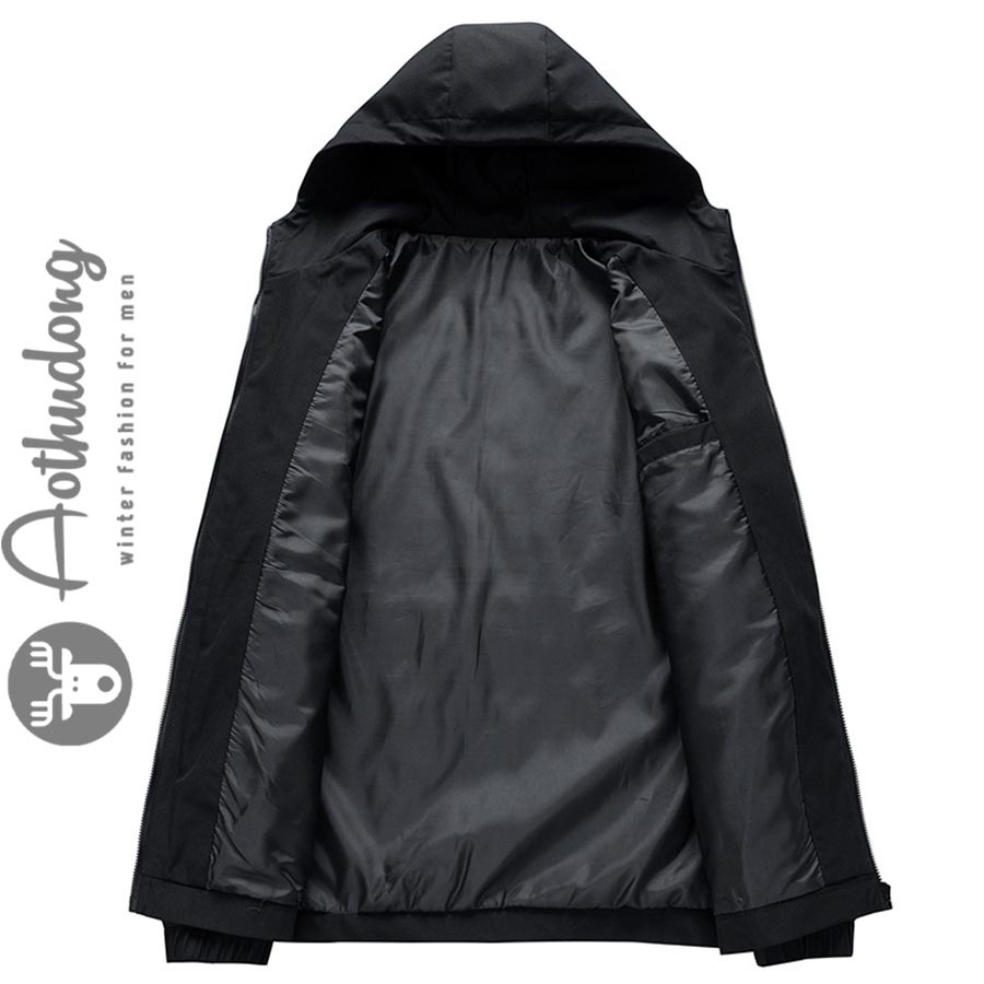 Áo khoác gió nam thể thao 2 lớp, có mũ tháo rời cao cấp chính hãng Zeanus