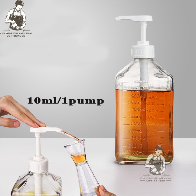 Bình Bơm Siro, Bình Bơm Đường, Pump10ml