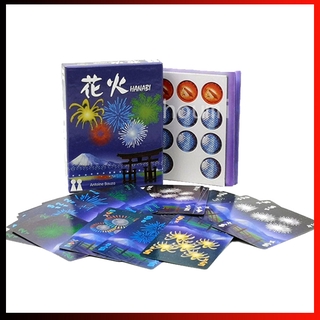 Phiên bản Trò chơi thẻ bài Hanabi Hợp tác Trò chơi bảng thẻ pháo hoa