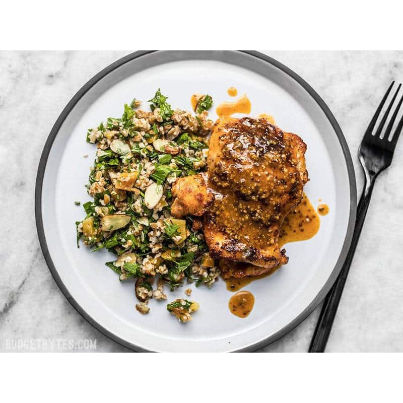 MÙ TẠT NÂU VỊ CAY - HỮU CƠ Primal Kitchen, Organic Spicy Brown Mustard, NonGMO - Paleo - Whole30 - Sugar Free, 340g