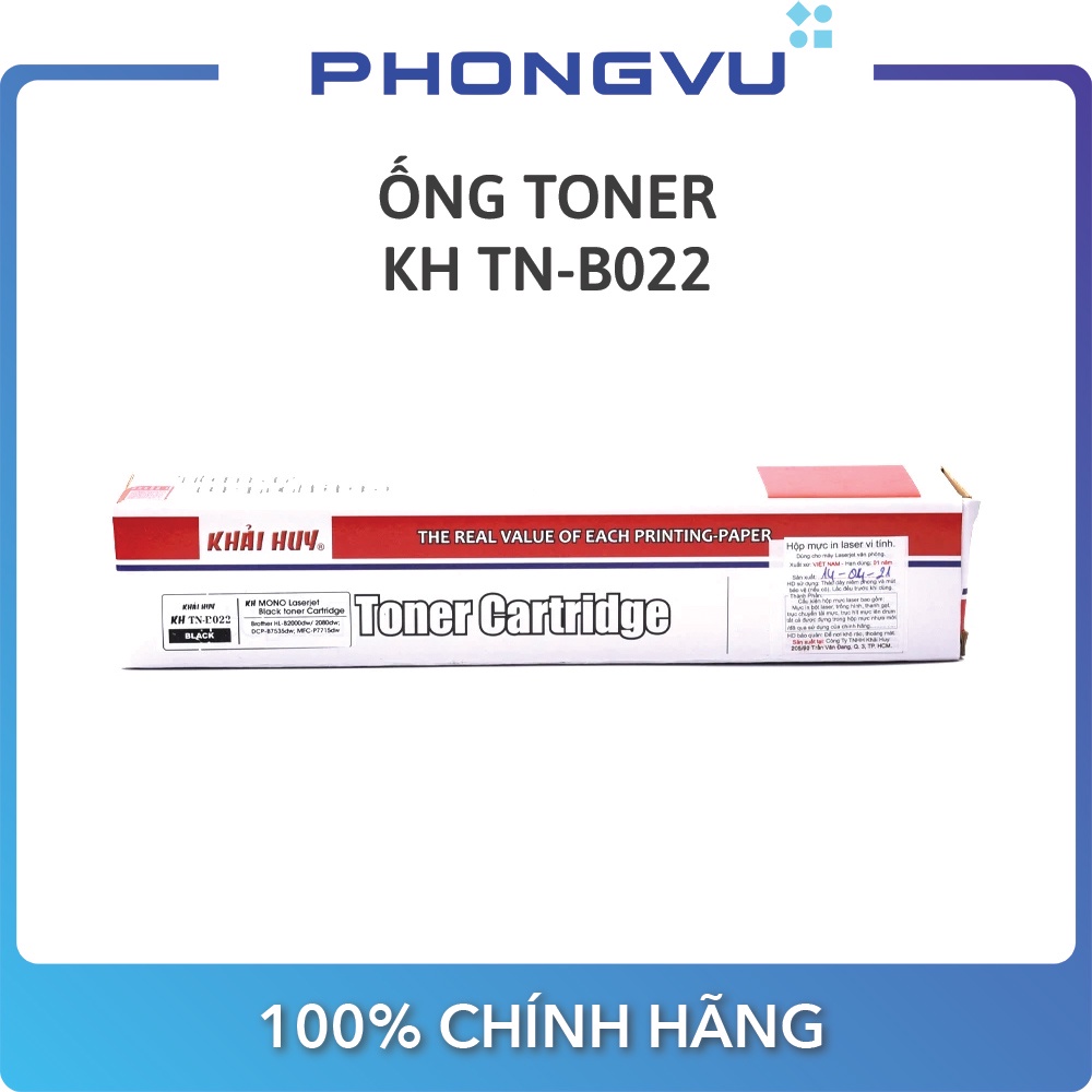 Ống Toner KH TN-B022 - Bảo hành 12 tháng