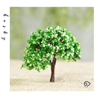 Tiểu cảnh mini, cây giả decor (Cây anh đào, cây hoa lê, cây phong) - Phụ kiện trang trí tiểu cảnh chậu cây