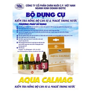 [Chính Hãng, Mẫu Mới] Test Canxi Magie CP - Bộ test Ca/Mg của CP - Hộp test Mg/Ca CP