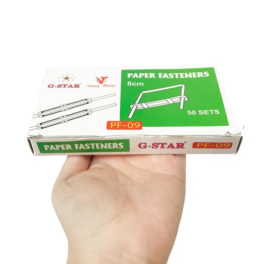 HỘP 50C Nẹp Acco Giấy Gstar SẮT PF09