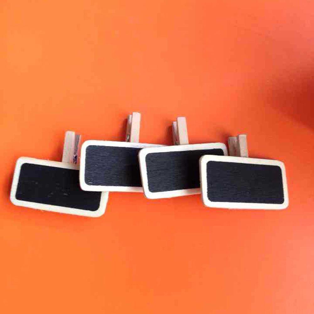 Giá Đỡ Bảng Đen Ghi Chú Mini Hình Chữ Nhật Dùng Trang Trí Đám Cưới