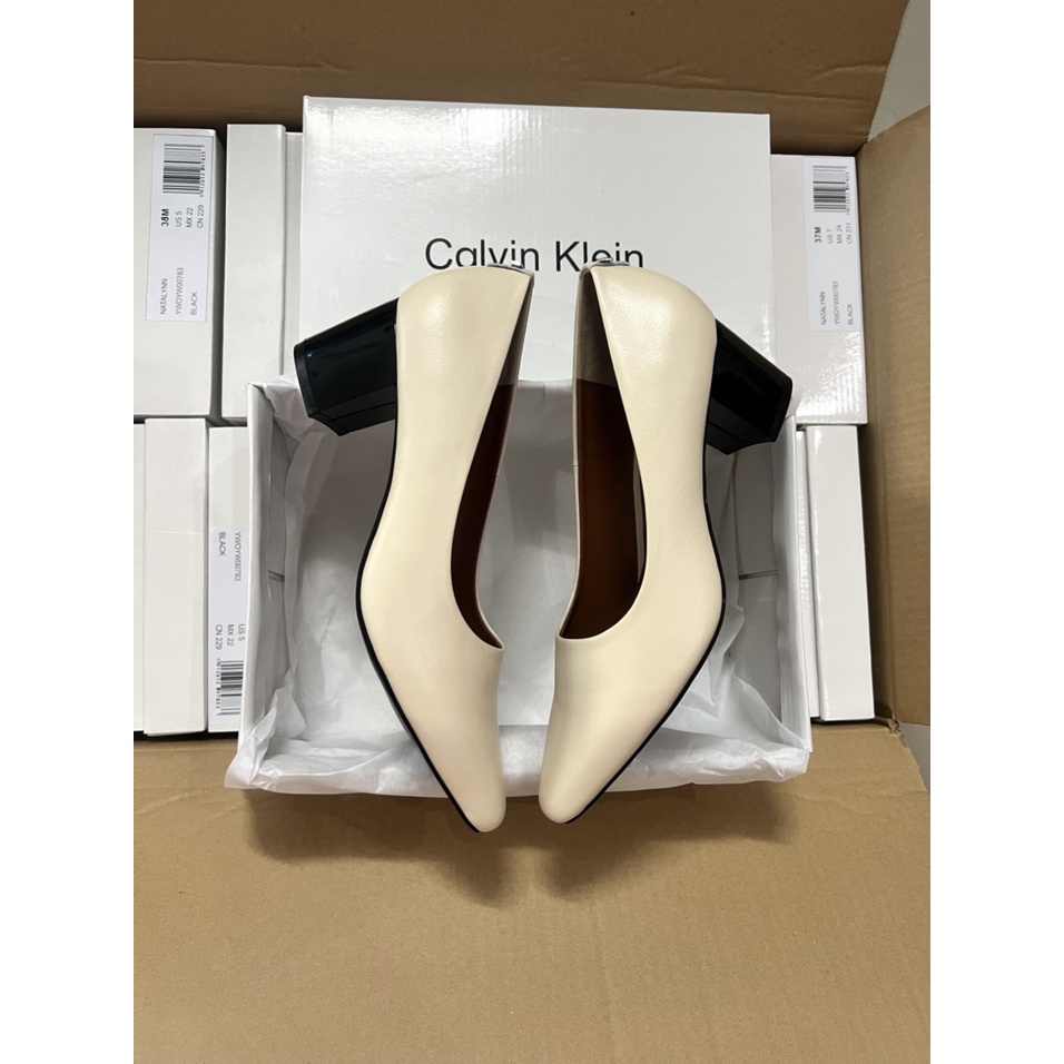 Giày Bít Gót Trụ CALVIN KLEIN Natalynn Pumps