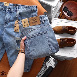 QUẦN SHORT JEAN RÁCH BIG SIZE NAM