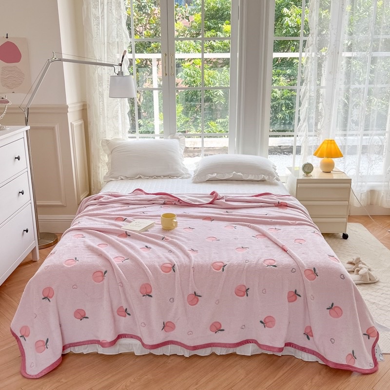 Chăn tuyết mâu nhập khẩu siêu mềm mịn ấm áp ,mền tuyết mây hoạ tiết 5D siêu nhẹ ấm áp SHOP vũ thị thơm