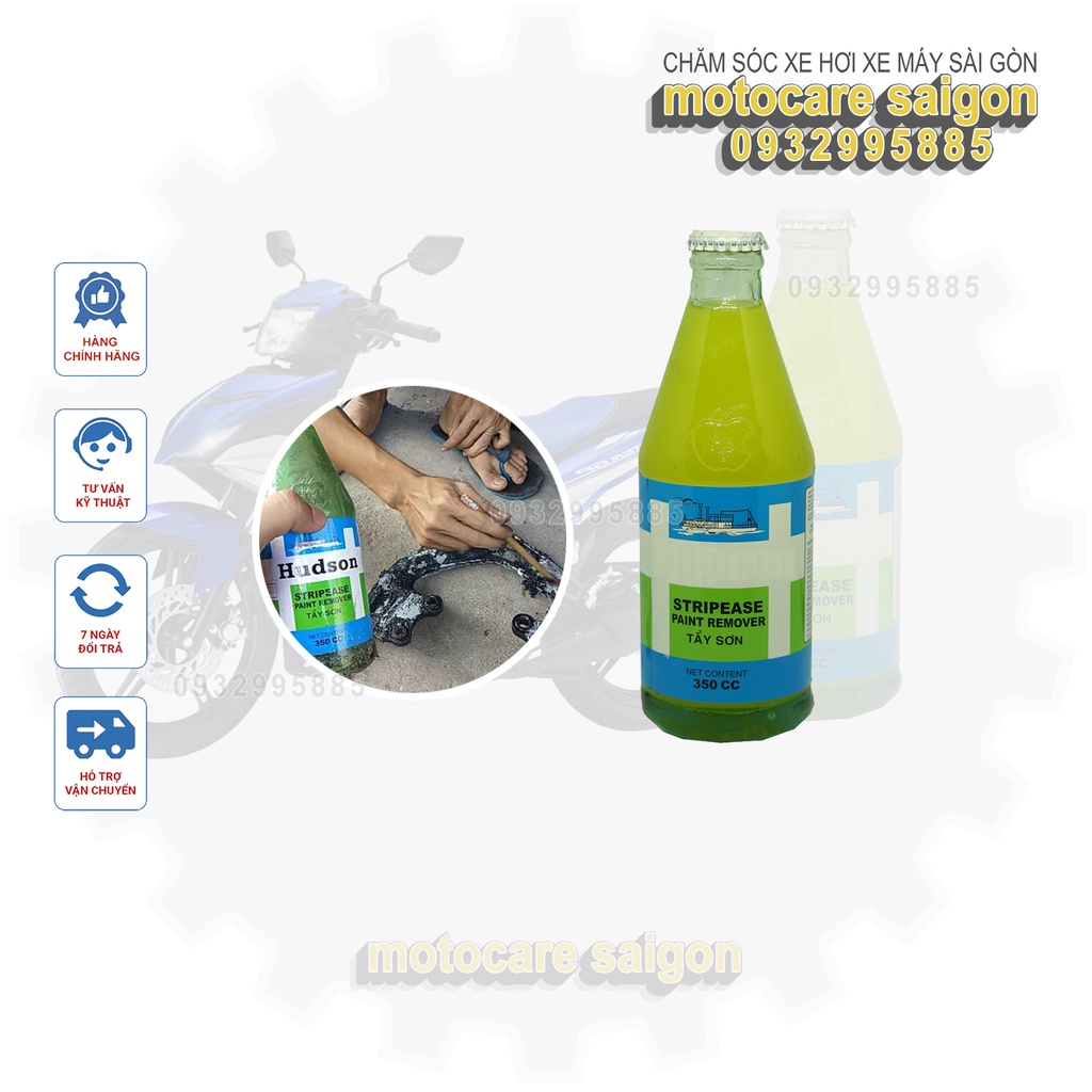 Chai Tẩy Sơn( chai thủy tinh 350ml)